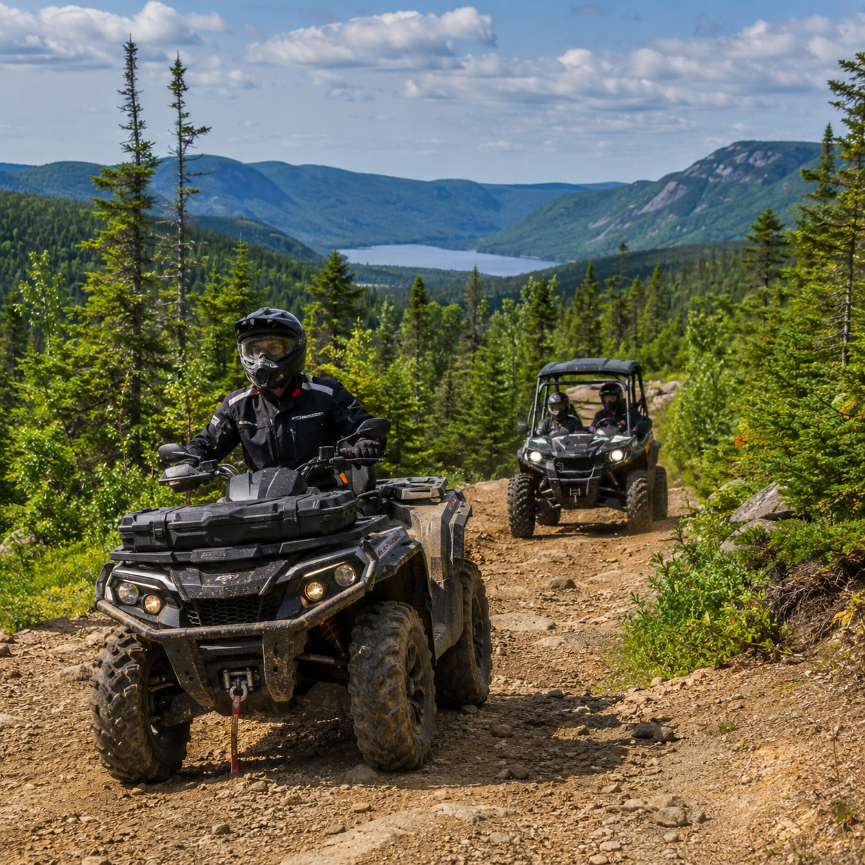 Balade motorisée