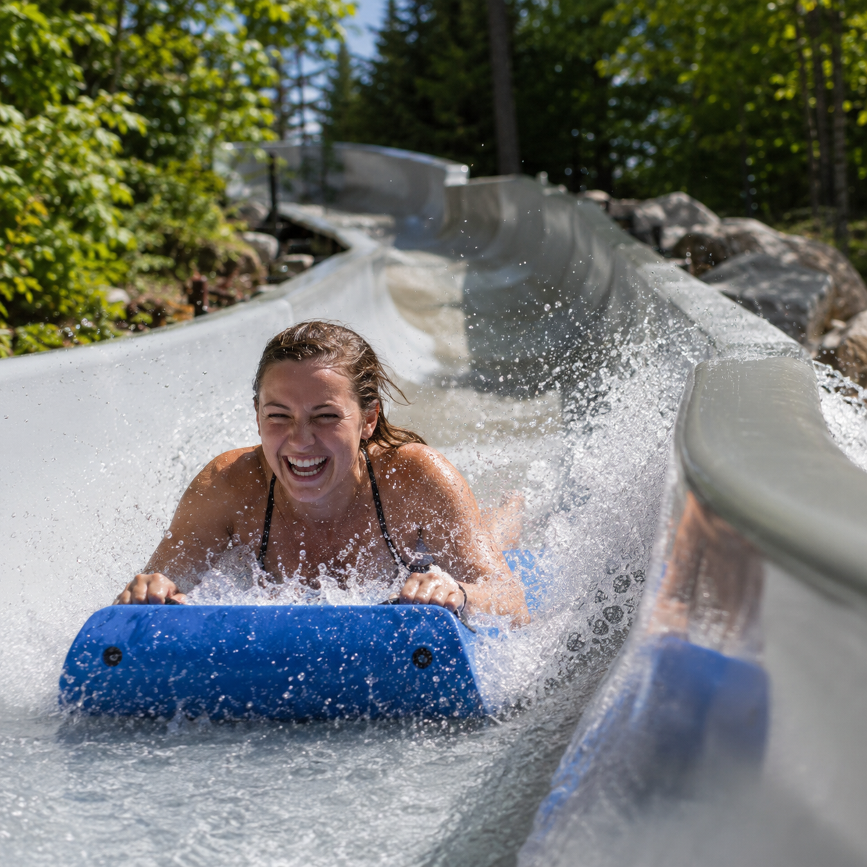 Luge d'eau
